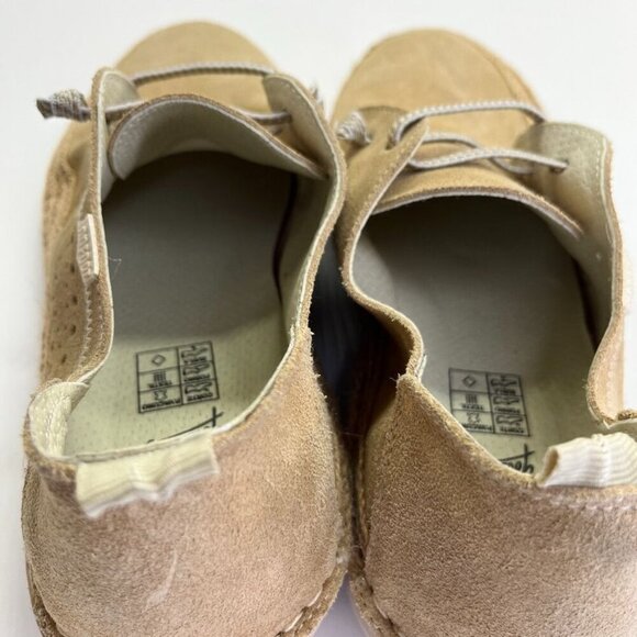 On Foot Silken Perforated Sneaker Women's Size 42 Brown Suede Casual Comfort - Picture 15 of 16